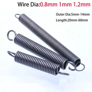 Diámetro de alambre 0,8 mm-1,2 mm Resorte Acero Tensión Expansión Muelles Extensibles con Gancho - Imagen 1 de 6
