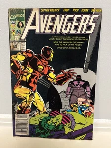 Avengers 326 Iron Man Captain America Thor Vision Quasar Newstand - Bild 1 von 5