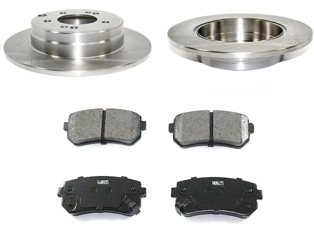 Kit de pastillas de freno trasero y rotor DuraGo 83BS94N para Kia Cadenza 2014-2016 Foto 1 de 1