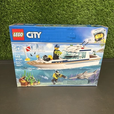 Lego 60221 City Buceo Yate Nuevo Caja Sellada Sierra Tiburón Foto 1 de 4