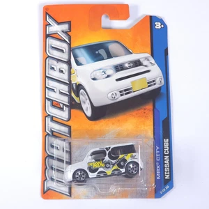Matchbox MBX City Nissan Cube Blanco W4786 2/10 - Imagen 1 de 3