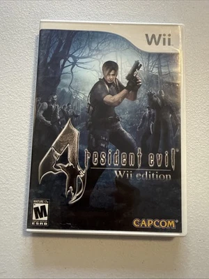 Resident Evil 4 (Nintendo Wii, 2007) CIB Complete Wii Edition Tested Game - Image 1 of 4