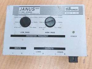 Janus VIII 2 Way Stereo Electroic Crossover HiFonics - Picture 1 of 4