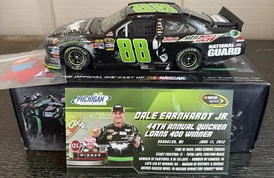 2012 Dale Earnhardt Jr. Michigan Win Raced Version Action 1:24 Diecast Car AUTO - Image 1 of 4