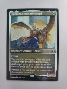 Magic The Gathering Radiant, Serra Archangel Commander Legends lámina grabada poco común - Imagen 1 de 1
