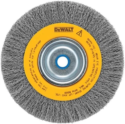 DEWALT 6 Inch Crimped Wire Wheel For Bench Grinder Premium Quality -  DW4905 - Image 1 of 4
