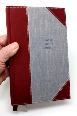 Thinline Reference Bible Cloth over Board Concordance Red Letter NKJV - Image 1 of 4