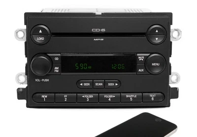 Radio CD Ford Mercury 2006-2007 Five Hundred Montego AMFM 6G1T-18C815-AC Foto 1 de 4