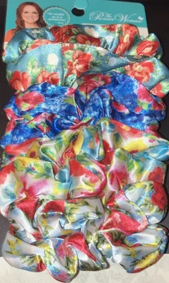 Paquete de 8 corbatas florales Scrunchie Pioneer para mujer TOTALMENTE NUEVAS ENVÍO GRATUITO Foto 1 de 2