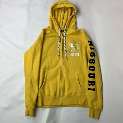 Sudadera con Capucha Missouri Tigers NCAA Fútbol Amarillo Mujer M Mediana Deslumbrada UOM  Foto 1 de 4