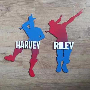 Fortnite Personalised Name Plaques Door Signs Bedroom Decoration - Picture 1 of 17
