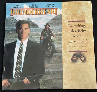Laserdisc LD Thunderheart Val Kilmer Sam Shepard 1992 *NEW SEALED - Image 1 of 2