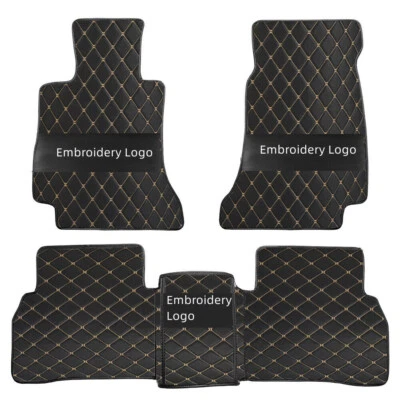 Fit For Dodge All Models car Floor Mats Waterproof Floor liner Custom Luxury - Imagem 1 de 4