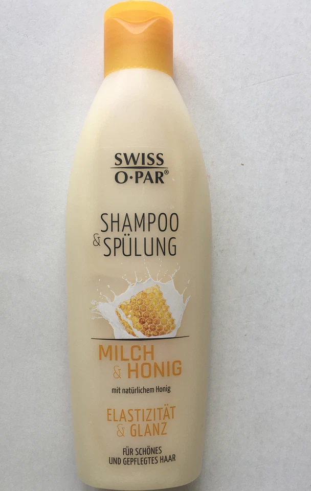 Swiss O•Par Shampoo & Spülung - Milch&Honig - Elastizität&Glanz - 250 ml Foto 1 de 2