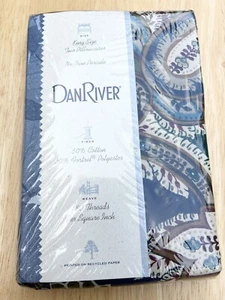 2 Pack Vintage Dan River King Pillowcases NOUVEAU PAISLEY NEW SEALED USA NOS - Picture 1 of 9