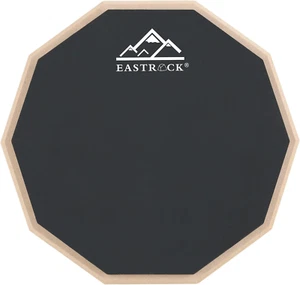 Practice Drum Pad, 8 Inches Double Sided Silent Drum Pad, Silicone Dumb Drum for - Picture 1 of 7