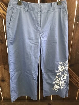 David Brooks Size 10 Cropped Capri Pants Wide Leg - Image 1 of 4