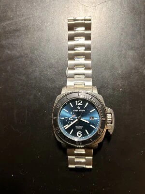 Reloj Automático Alpha Sierra Phantom F4-B001 44mm Azul - ASPB001 Foto 1 de 4