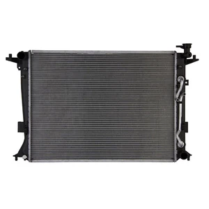 CU13420 Aluminum Radiator Fit for 2013 2014 Hyundai Genesis Coupe - Picture 1 of 7