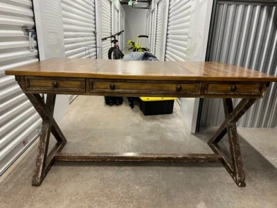 Hooker Desk and Cabinet - Image 1 of 4