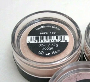 bare Minerals Eyecolor * PURE JOY GLIMPSE * Full Sz Eyeshadow $15 ~ NEW & SEALED - Picture 1 of 2