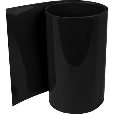 ISOLATECH Set tubi termoretraibili assortimento PVC 2:1 nero a scelta 11 misure e 5 lunghezze