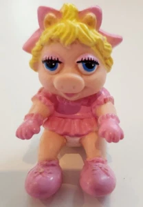 MISS PIGGY   McDonalds Happy Meal ToyFigurine 1987 Muppet Babies Vintage - Picture 1 of 8