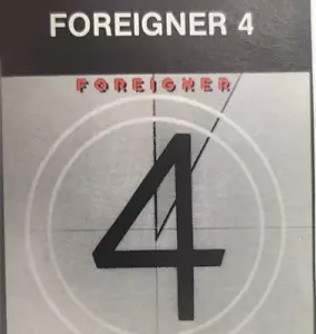 Foreigner - Foreigner 4 - Cassette Tape - 1981 Atlantic Records (F13) - Picture 1 of 4