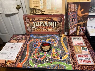 VTG ORIGINAL JUMANJI~1995~MOVIE BOARD GAME 1st EDITION 100 Percent Complete - Image 1 of 4