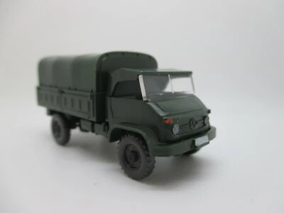 Wiking: Unimog S Militare, Verde Bottiglia, Saure HB Nr. 487/3C (Schub34)* - Immagine 1 di 4