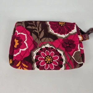 Bolsa de Cosméticos Maquillaje Vera Bradley Patrón Retirado Carnaby Tela Acolchada Cremallera C - Imagen 1 de 6