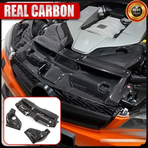 DRY CARBON Air Cold Filter Intake Engine System Covers For Benz W204 C63  12+ - Picture 1 of 17
