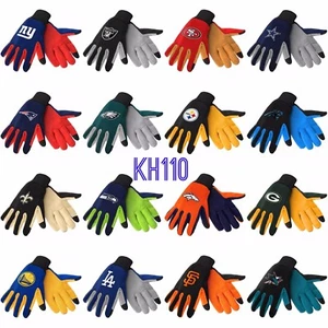 NFL / NBA/  MLB /NHL Team Texting Technology Gloves -Pick your Team - Picture 1 of 54