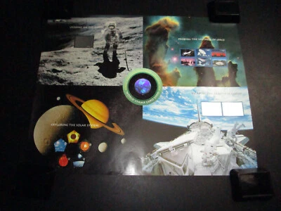 USA Scott # 3409-3413 Space Exploration UNCUT Press Sheet US Stamps NASA - Image 1 of 4