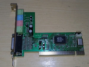 RETRO ULTRON FT8738-4E HIGH PROFILE PCI SOUND CARD - Picture 1 of 4