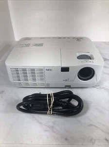 NEC NP215 DLP Projector W/ Power Cable Tested & Working 1908 Lamp Hours - Picture 1 of 8