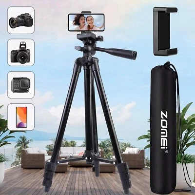 Zomei YT53 Metal Tripod With Phone Clip For Sport Camera Projector Smartphone - Image 1 of 4
