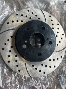 Prime Choice Performance Drilled and Slotted Brake Rotors PR41316R Right Only - Picture 1 of 3
