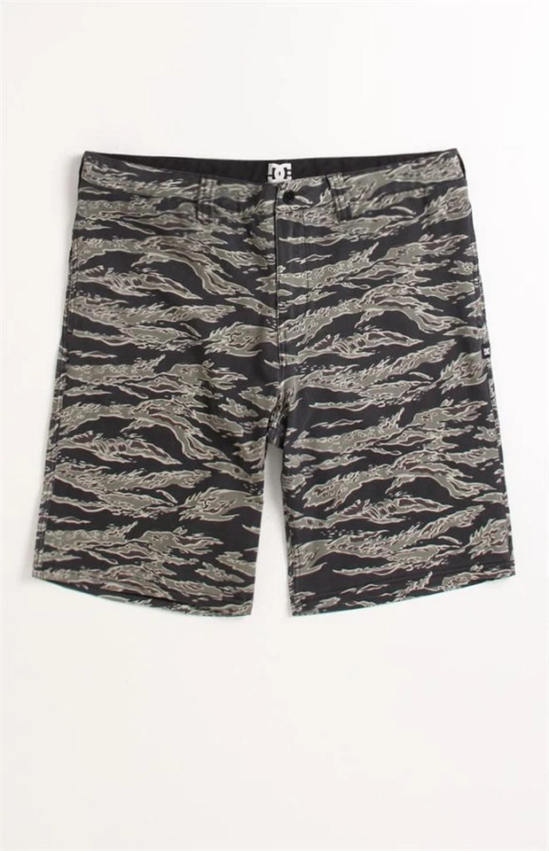 DC Shoes Deacon Camuflaje Elastizado Híbrido Pantalones Cortos Boardshorts Nuevos con Etiquetas Foto 1 de 1