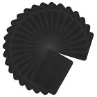 24Pcs Iron on Patches for Clothing Repair 4.9" x 3.7" Fabric Patch Black