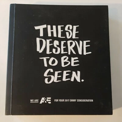 EMMY Sampler 2017 A&E FYC For your consideration DVD complete set. Foto 1 de 4