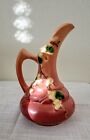 Roseville USA Pottery Snowberry Pattern in Dusty Pink Ewer marked 1TK-6 