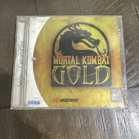Mortal Kombat Gold Sega Dreamcast Disc & Manual Included