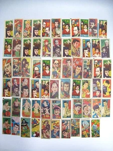 Vintage Japanese Menko Cards - Actors, Sumo, Anime - Junk Condition - Showa Era - Picture 1 of 12