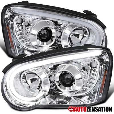 Fit 2004-2005 Subaru Impreza WRX STI Outback LED Bar Projector Headlights Lamps Foto 1 de 4
