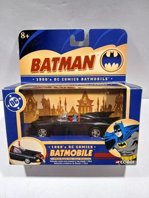 Corgi 1960's DC Comics Batman BATMOBILE 1:43 Diecast Vehicle - Robin - Image 1 of 3