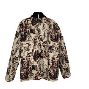 Columbia Archer Ridge Reversible Coat Wolves Deep Pile Puffer Boy’s Size M 10/12 - Picture 1 of 18