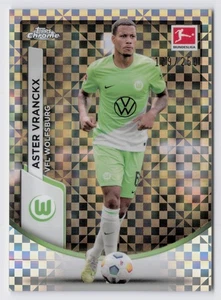 2024 Topps Chrome Bundesliga Aster Vranckx #99 Xfractor /250 VFL WOLFSBURGH - Picture 1 of 2