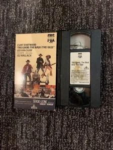 The Good, The Bad and The Ugly VHS FIRST FULL MOVIE SINGLE TAPE RELEASE RARE!!! - Picture 1 of 5