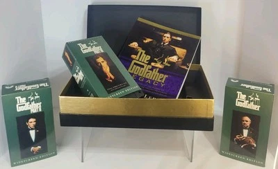 The Godfather 25th Anniversary VHS Collection Widescreen Edition FREE SHIPPING! - Image 1 of 4